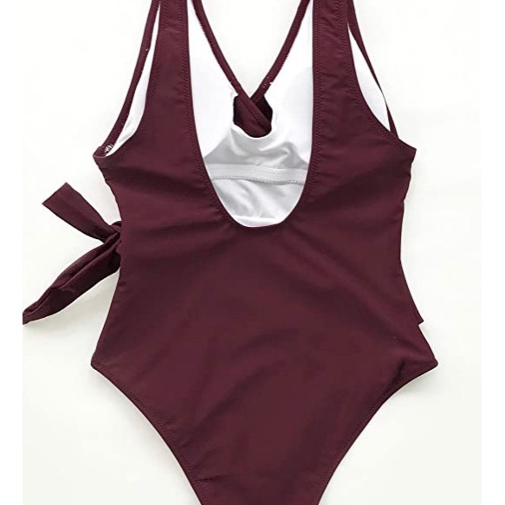 Cupshe Wrap Swimsuit - Picture 5 of 9